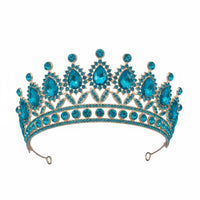 Bridal Princess Crown Elegant Design Crystal Bridal Tiara Crystal Accent Crown Luxury Look Crystal Headpiece Baroque Design