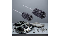 Dense Bristles Ball-Head Brush Automotive Deburring Brush Long-Lasting Industrial Tool Flexible