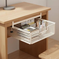 No Drilling Required Under Bed Slide-out Drawer Easy Installation Punch-without Drilling Under Bed Rack Rust-Resistant Clamp-on Desk Drawer Heavy Duty for Students
