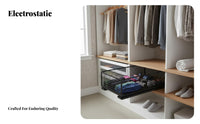 Sliding Wire Drawer Pull-pull-out Design Closet Organizer Mesh panel for home users