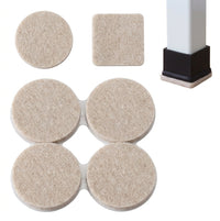 Furniture Leg Pads for Hardwood Floors, Chair Protectors Wear Resistant for Noise Reduction, Table Covers for Home Use