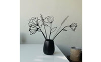 6 Pieces Fake Flower Vase Set Minimalist Design Table Ornament Modern Design