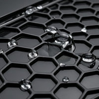 Honeycomb Grille Aftermarket Mesh Grille Car Grill Mesh Factory-Like Appearance Easy to Install for Front Bumper Replacement