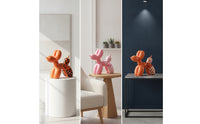 Balloon Dog Figurine Modern Balloon Dog Sculpture Creative for Art Lovers, Living Room, Bookshelf, Office