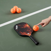 Long-Lasting Wood Construction Wooden Pickleball Paddles Non-Slip Grip Pickleball Paddle Kit Breathable Handle Sports Equipment Lightweight Design for Outdoor