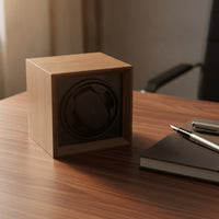 Automatic Watch Winder Compact Watch Winder with Memory Foam Pillow Adjustable Rotating Case for Professionals