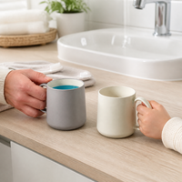 Thickened Large Capacity Mouthwash Cup Set for Home Bathroom