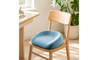 Thick Padded Chair Booster Seat Cushion Contoured Booster Cushion Supportive Comfortable for Children, Toddlers, Kids, Dining Table, Study Desk