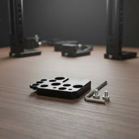 Gimbal Expansion Plate Expandable Design Gimbal Extension Plate Aluminum Alloy Stabilizer Expansion Board for Videographers, Run-and Setup