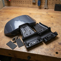 Padded Rear Backrest Shock-Absorbing Scooter Backrest Steel Plate Comfort Support