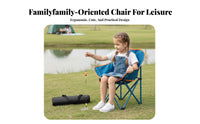 Foldable children's creaturethese chairsed Seat Portable creaturethese chairsed kids' Chair Lightweight Outdoor Furniture Sturdy Frame for Girls, young children, Parents, Camping, Fishing, al fresco dinings, Beach