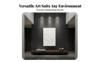 Easy to Hang Wabi-Sabi Wall Decor Lightweight 3D Textured Painting Fade Resistant Textured Wall Art for Interior Designers, Business Owners, Office Workers, Living Room, Bedroom, Entryway, Hallway