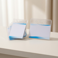 Soft PVC ID Card Holder, Clear Badge Holder, 60203 60204