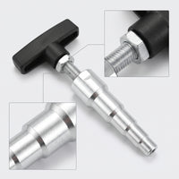 PVC Pipe Expander with T-Handle Full-Metal Manual Pipe Expansion Tool Compact Manual Tube Expander for Plumbers, Home Improvers, Plumbing