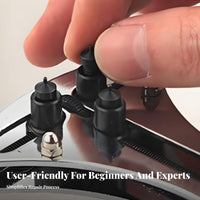 DIY Three Jaw Watch Back Access Er Easy to Use 3 Jaw Watch Case Access Er Anti-Slip Grip for Watchmakers, Hobbyists, Workshop