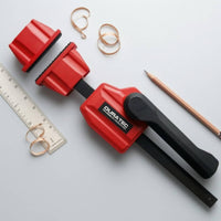 Rubberized Grip 20 Mm Bench Clamp Knurled Knobs Wooden Workbench Clamp Hand Lever Table Vise Metal Bar for Woodworking
