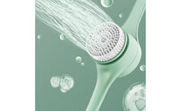 Electric Body Brush with Long Handle Interchangeable Electric Bath Brush Long-Handle Body Scrubber Rotating Exfoliating