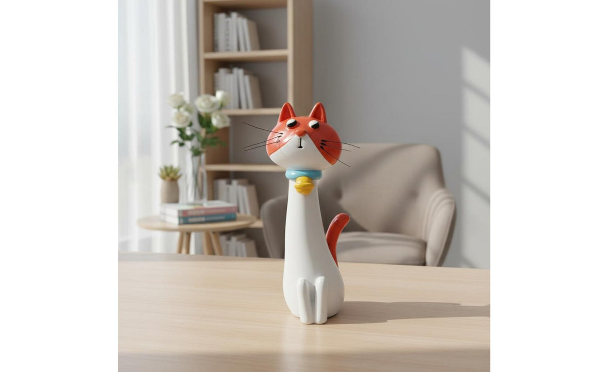 Quirky Dog Vase Premium Resin House Decoration Handmade for Desktop