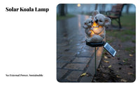 Waterproof Koala Solar Garden Light Weather-Resistant Koala Garden Light Energy-Saving for Park, Patio, Pathway
