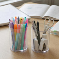 INS Style Acrylic Transparent Pen Holder for Desk Organization