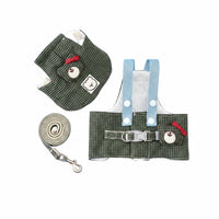 Soft Padded Dog Harness Leash Set Comfortable Small Dog Vest Leash Breathable Vest Harness Lightweight for Walking