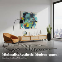 Modern Design Extendable TV Cabinet with Drawers Minimalist aesthetic Extendable media Unit Adjustable Length Living Room Furniture Supports Large TVs for Apartment Dwellers, Homeowners, Bedroom
