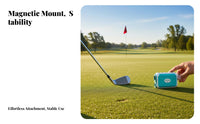 Golf Range Measurer Water Resistant Slope Range Measurer Compact Design Handheld Golf Distance Meter for Professionals, Amateurs, Driving Range