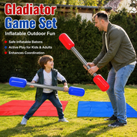inflatable gladiator game set