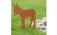 Outline Silhouette Garden Stake with Outline Whimsical Lawn Ornament for Lawns
