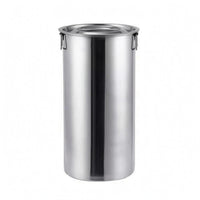Stainless Steel Storage Bucket Tall Stainless Steel Bucket Easy to Clean Kitchen Supply