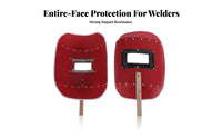 Glow Protection Handheld Metal-Joining Mask Heat Resistant Full Face Metal-Joining Guard Long-Lasting for Welders, DIY Enthusiasts