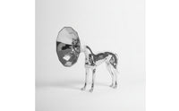 Dog Figurine Abstract Dog Sculpture Nordic for Entryway, Bedroom, Art Collectors
