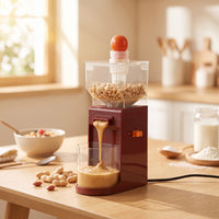 Countertop Nut Butter Maker Easy to Clean Peanut Butter Maker Detachable Sesame Grinder Anti-Slip for Home Cooks