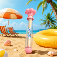 Pull-Type Water Blaster, Large Capacity Water Pistol for Kids 4-6 Years Polymer Watergun for Beach Toy & Water Fight