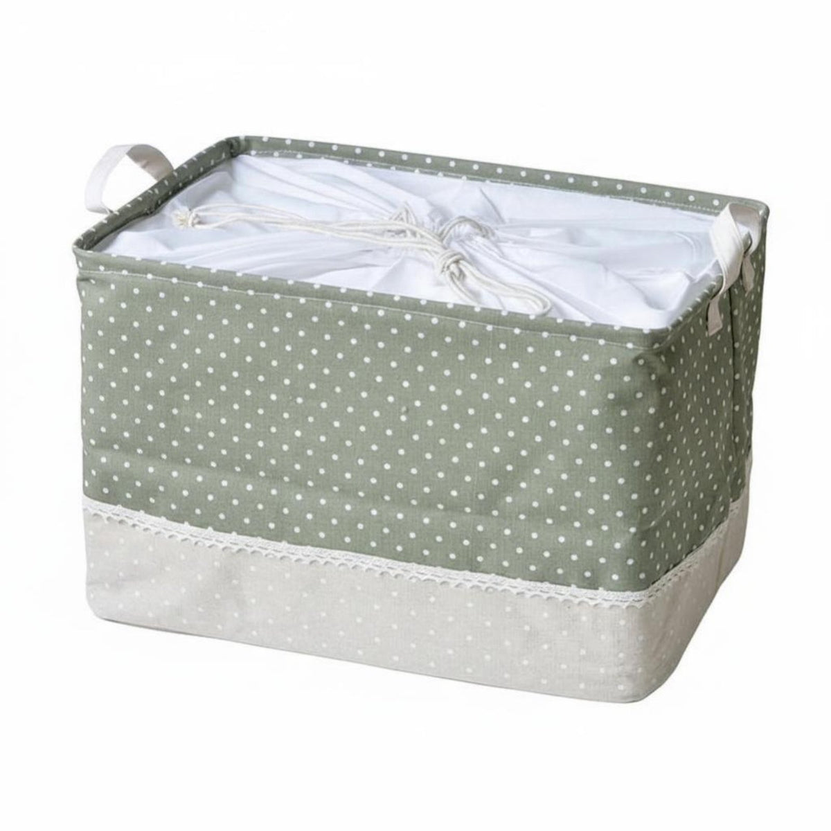 Drawstring Storage container dirtresistant foldable Drawstring Container With Handles