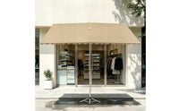 Offset Patio Umbrella Outdoor Cantilever Patio Umbrella Commercial Canopy with X-Shaped Base for Cafes, Vendors, Patios, Storefronts, Sidewalk Stalls