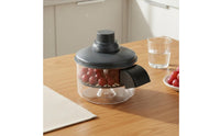Multi-Functional Electric Fruit Peeling Tool Time Saving Automatic Small Fruit Peeling Tool Stainless Steel Small Fruit Peeling Machine Single-Button Operation for Elderly, Meal Prep