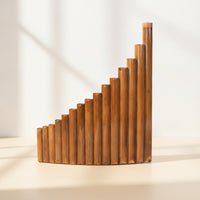 15-piping Panpipes Lightweight with Cleaning Rod Beginner-Friendly Panpipes for Students, Instrumentalists, Lessons