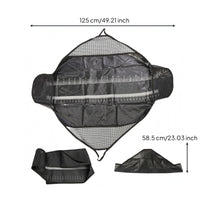 Non-Absorbent Mesh Angling Measuring Sling Reinforced Stitching Angling Measuring Ruler Bag Hanging Loops Weigh Sling Bag