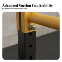 Stable Design Freestanding Pull-up Bar Heavy Duty Home Pull-up Stand High Weight Capacity Adjustable Horizontal Bar Floor Friendly for Children, Family, Indoor, Outdoor