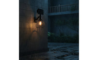 Dusk-to-Dawn Solar Wall Light IP65 Solar Sconce Waterproof Lighting Cordless for Courtyard