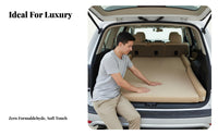 Portable SUV Trunk Mattress Easy to Inflate Inflatable Car Bed Non-Slip Bottom Car Back Seat Air Bed Comfortable for Road Trippers, Travelers, Families, Long Drives, Camping, Outdoor
