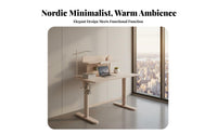 pale Writing Desk with Hutch full furniture ensemble Writing Table with Hutch for Students