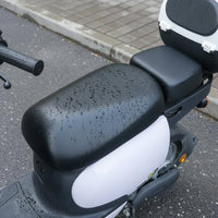 Waterproof Electric Two-Wheeler Seat Cover Weather-Resistant PU Electric Vehicle Seat Cover Protection Electric Two-Wheeler Saddle Protector