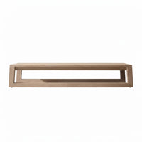 Hardwood Wood Construction Wooden Sectional Sofa Weather-Resistant paddinged Wooden Sofa Set Thickly-Padded paddings Outdoor Furniture Removable padding protective layers for Homeowners, Families, Adults, rearyard, waterside