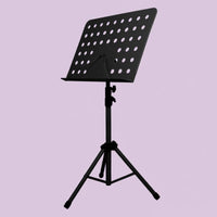 Adjustable Sheet Music Stand Perforated Desk Foldable Music Stand Musical Instrument Accessory for Artists, Students