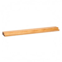 Grooved Mahjong Push Rack Rectangular Wooden Mahjong Rack Effortless Sliding Table Game Gear Strong Fasteners