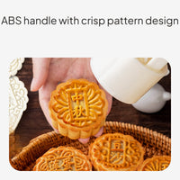 Hand Press Mooncake Mold Set, Food Grade ABS