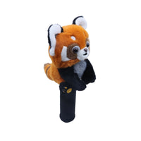 Plush Raccoon Bear Golf Wood Headcover Cartoon Club Head Cover