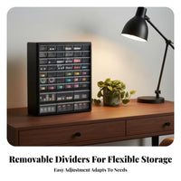 Drawer Organizer Cabinet Translucent Drawers Parts Storage Cabinet Parts Organizer Box for Workshop, Electronics Bench